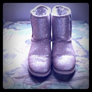 Glitter boots